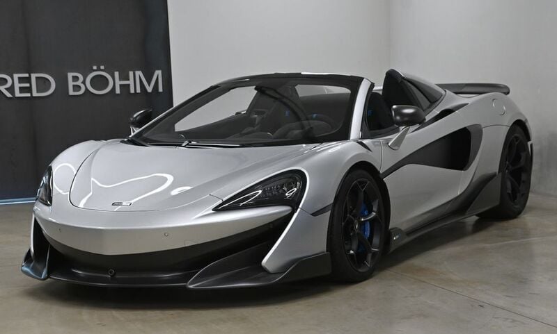 Silber Gebraucht 2022 McLaren 600LT Spider Cabrio | 309.870 € - Bild 1/4