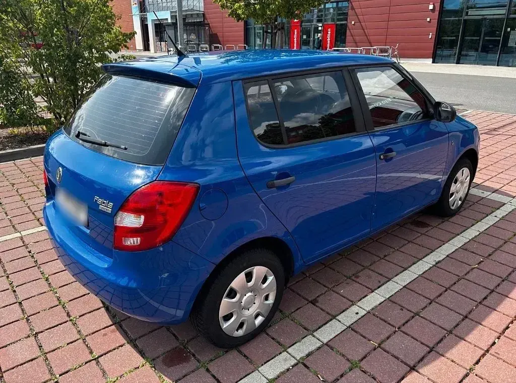 Gebraucht Skoda Fabia 60 PS (44 kW) 2009 Blau Kombi