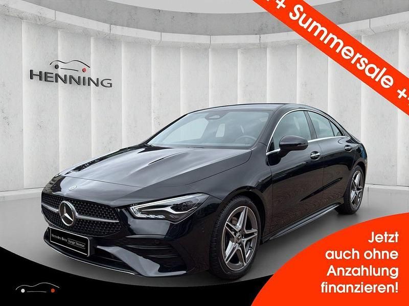 Schwarz Gebraucht 2024 Mercedes CLA180 AMG Limousine | 34.480 € (Fairer Preis) - Bild 1/4