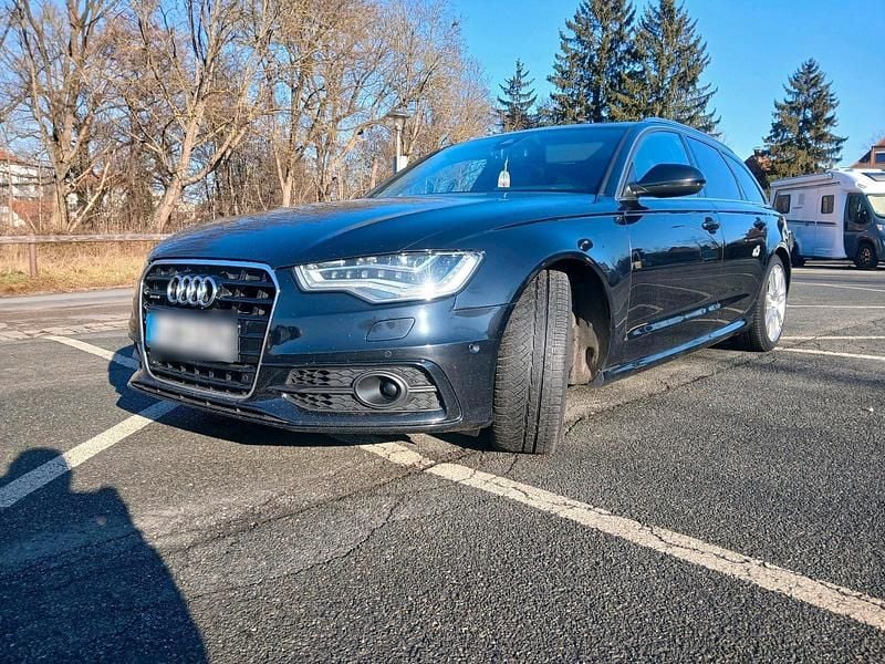 Schwarz Gebraucht 2014 Audi A6 S-Line Kombi | 14.500 € - Bild 1/4