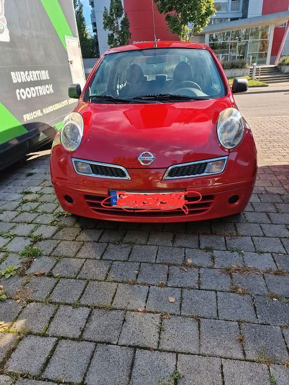 Rot Gebraucht 2009 Nissan Micra Kleinwagen | 2.550 € (Etwas zu teuer) - Bild 1/4