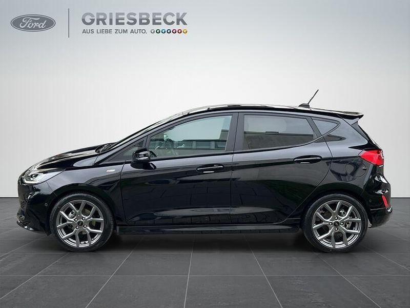 Gebraucht Ford Fiesta ST-Line 125 PS (91 kW) 2023 Obsidianschwarz metallic Kleinwagen