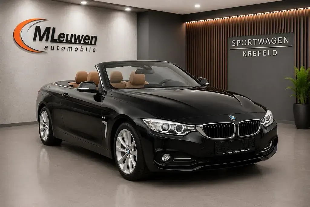 Gebraucht BMW 420 184 PS (135 kW) 2014 Black sapphire metallic Cabrio