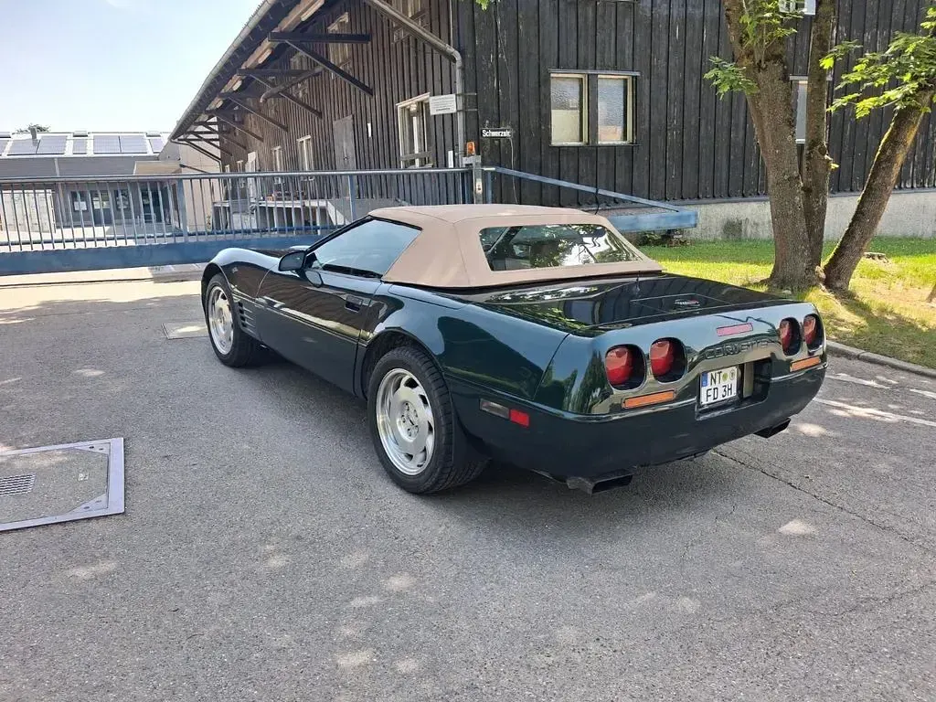 Gebraucht Corvette C4 306 PS (225 kW) 1993 Grün Cabrio