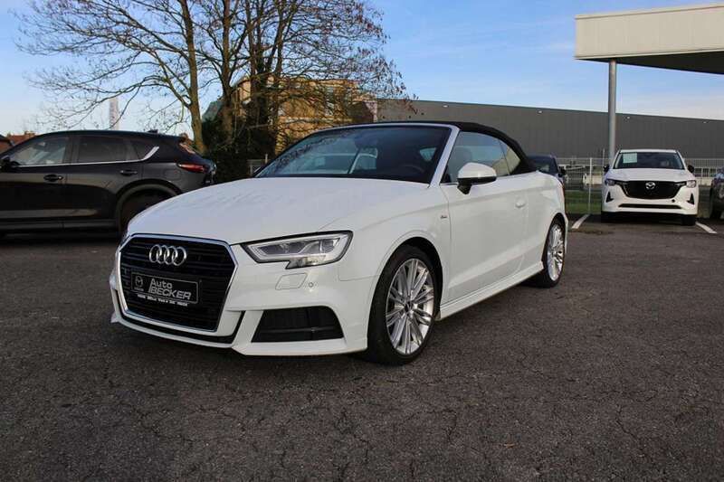Gebraucht Audi A3 Cabriolet S-Line 150 PS (110 kW) 2017 Weiß Cabrio