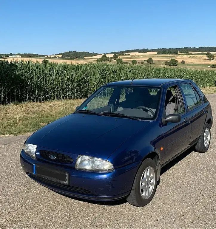 Gebraucht Ford Fiesta Style 75 PS (55 kW) 1999 Blau Kleinwagen