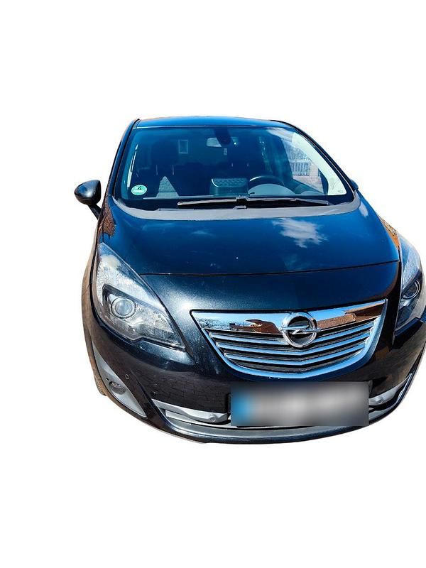 Gebraucht Opel Meriva 120 PS (88 kW) 2011 Schwarz Van / Kleinbus