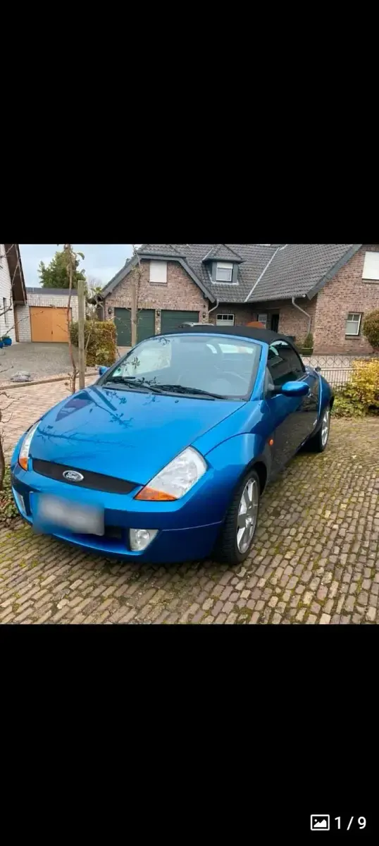 Gebraucht Ford StreetKa 98 PS (72 kW) 2004 Blau Cabrio