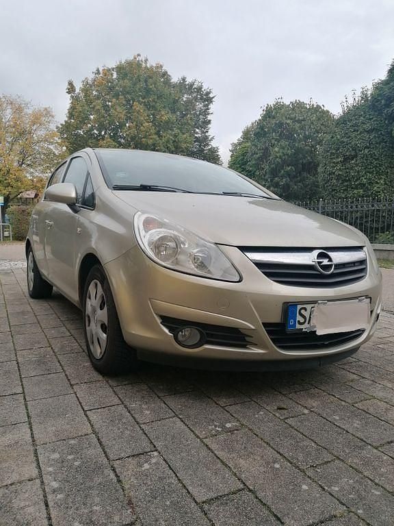 Gold Gebraucht 2008 Opel Corsa Limousine | 990 € (Superpreis) - Bild 1/4