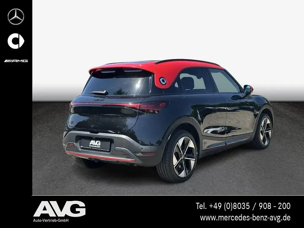 Gebraucht Smart #1 Brabus 314 kW (428 PS) 2024 Meta black SUV
