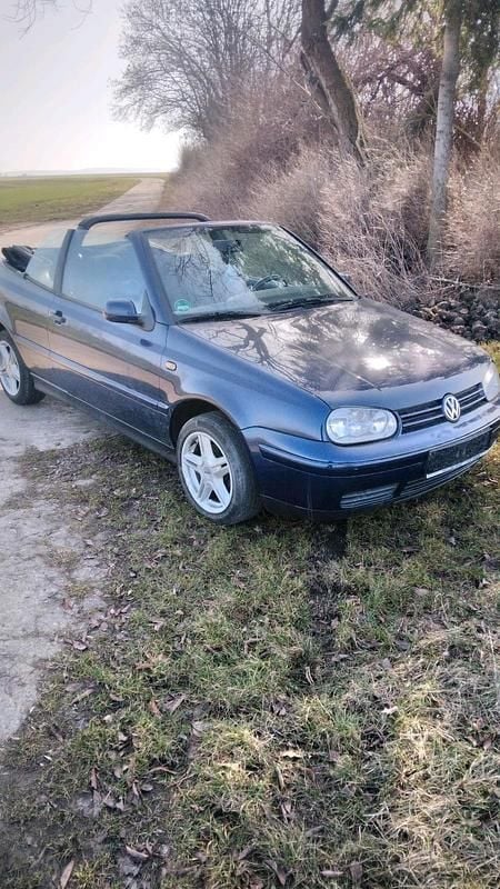 Gebraucht VW Golf Cabriolet 101 PS (74 kW) 1999 Blau Cabrio