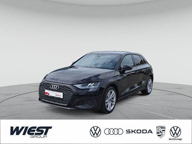 Brillantschwarz Gebraucht 2024 Audi A3 Sportback Limousine | 27.999 € (Guter Preis) - Bild 1/4