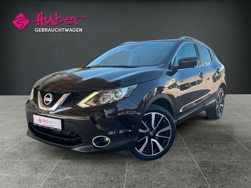 Night shade (m) (metallic) Gebraucht 2015 Nissan Qashqai Tekna SUV | 13.890 € (Fairer Preis) - Bild 1/4