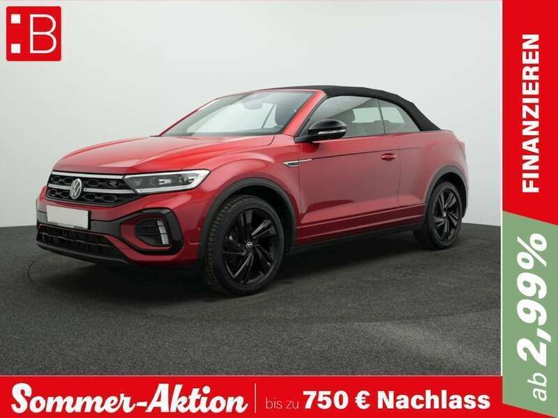 Rot Gebraucht 2024 VW T-Roc Cabriolet Beats Cabrio | 35.950 € (Fairer Preis) - Bild 1/4