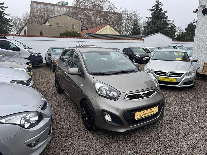 Gebraucht Kia Picanto Edition 7 69 PS (50 kW) 2015 Titaniumsilber met. Kleinwagen