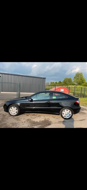 Gebraucht Mercedes C180 2007 Schwarz Coupé