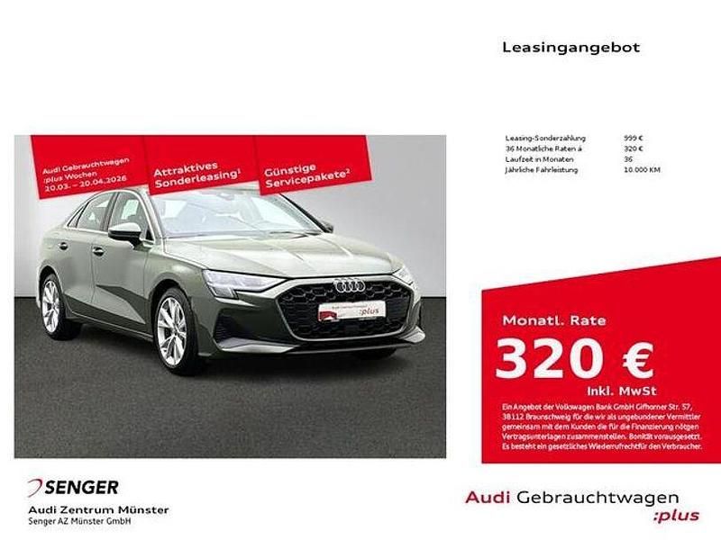 Gebraucht Audi A3 Performance 116 PS (85 kW) 2025 Distriktgrün metallic Limousine
