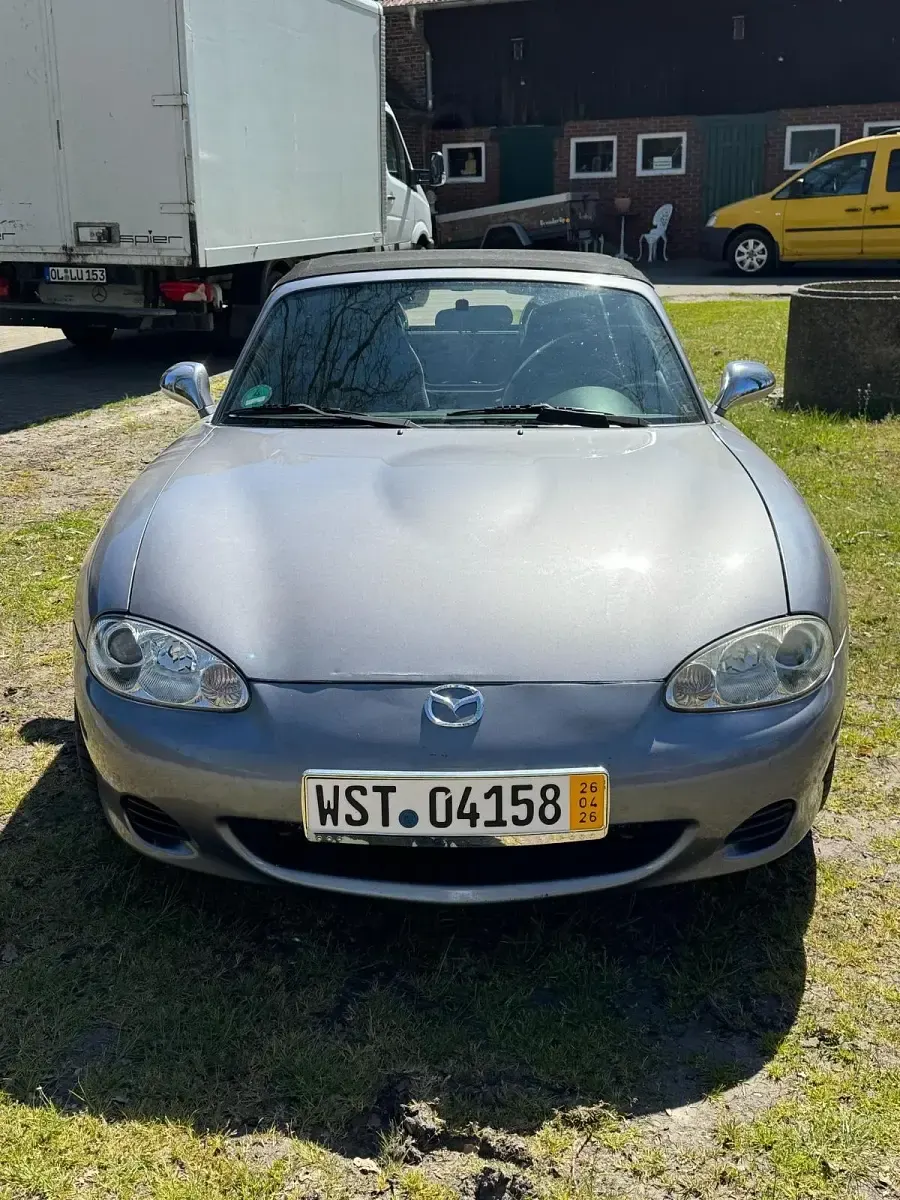 Gebraucht Mazda MX5 110 PS (80 kW) 2004 Silber Cabrio