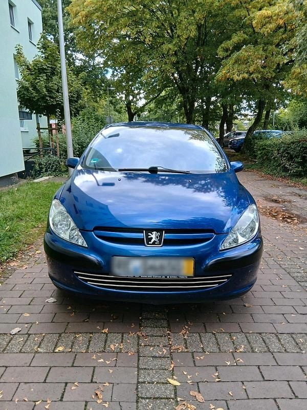 Blau Gebraucht 2002 Peugeot 307 Kleinwagen | 1.200 € - Bild 1/4