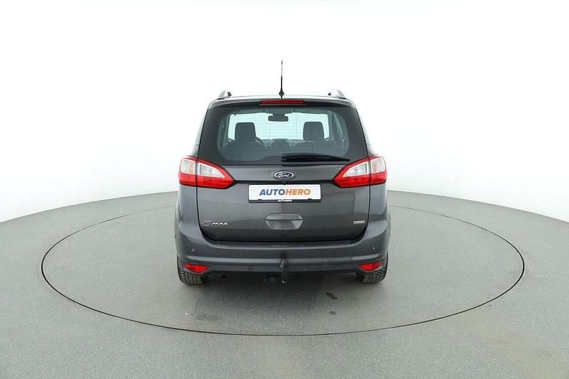 Gebraucht Ford Grand C-Max Titanium 125 PS (91 kW) 2015 Grau Van / Kleinbus