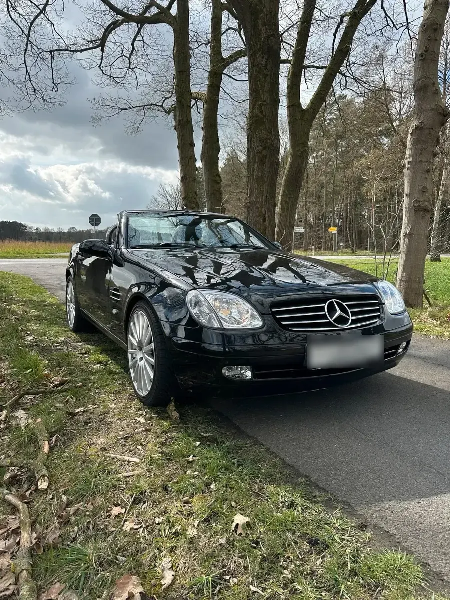 Gebraucht Mercedes SLK200 136 PS (100 kW) 1999 Schwarz Cabrio