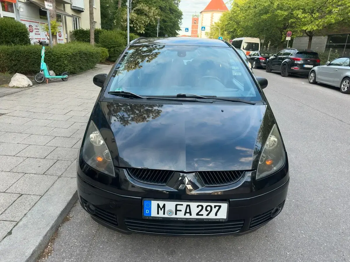 Gebraucht Mitsubishi Colt 95 PS (69 kW) 2007 Schwarz Kleinwagen
