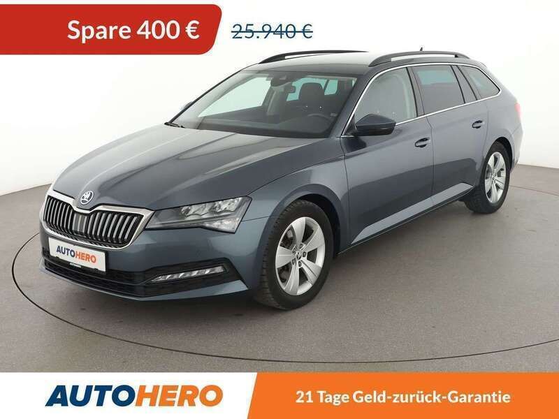 Grau Gebraucht 2021 Skoda Superb Ambition Limousine | 25.540 € (Fairer Preis) - Bild 1/3