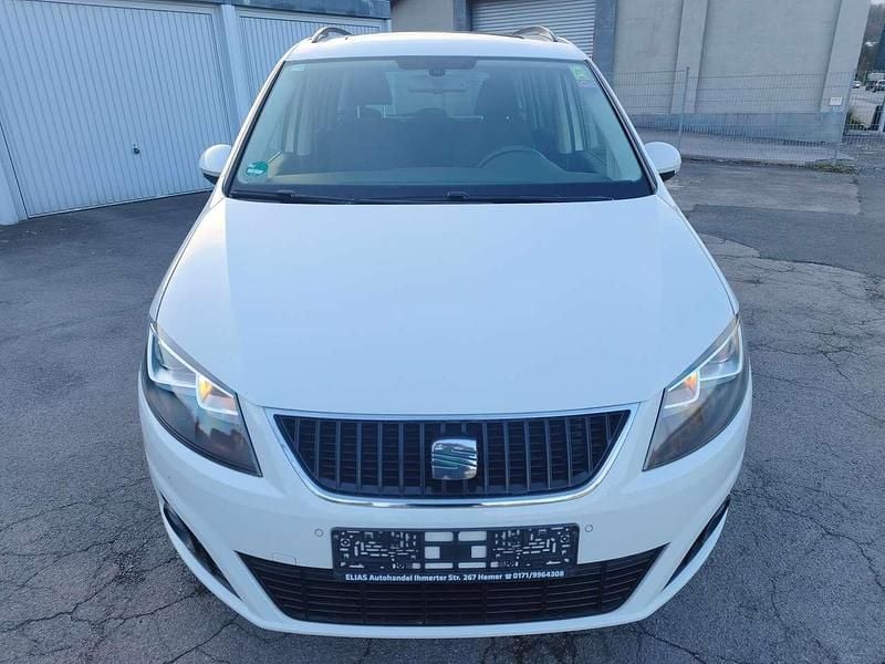 Gebraucht Seat Alhambra Style 140 PS (102 kW) 2012 "candy" weiss Van / Kleinbus