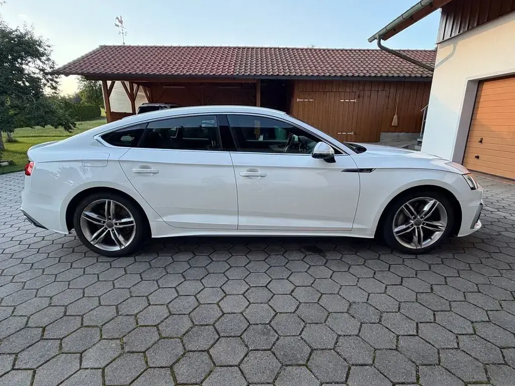 Gebraucht Audi A5 Sportback S-Line 265 PS (194 kW) 2020 Weiß Kleinwagen
