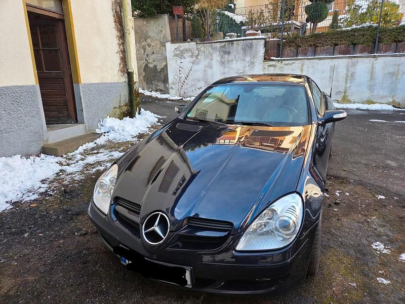 Blau Gebraucht 2006 Mercedes SLK280 Cabrio | 7.900 € (Guter Preis) - Bild 1/4