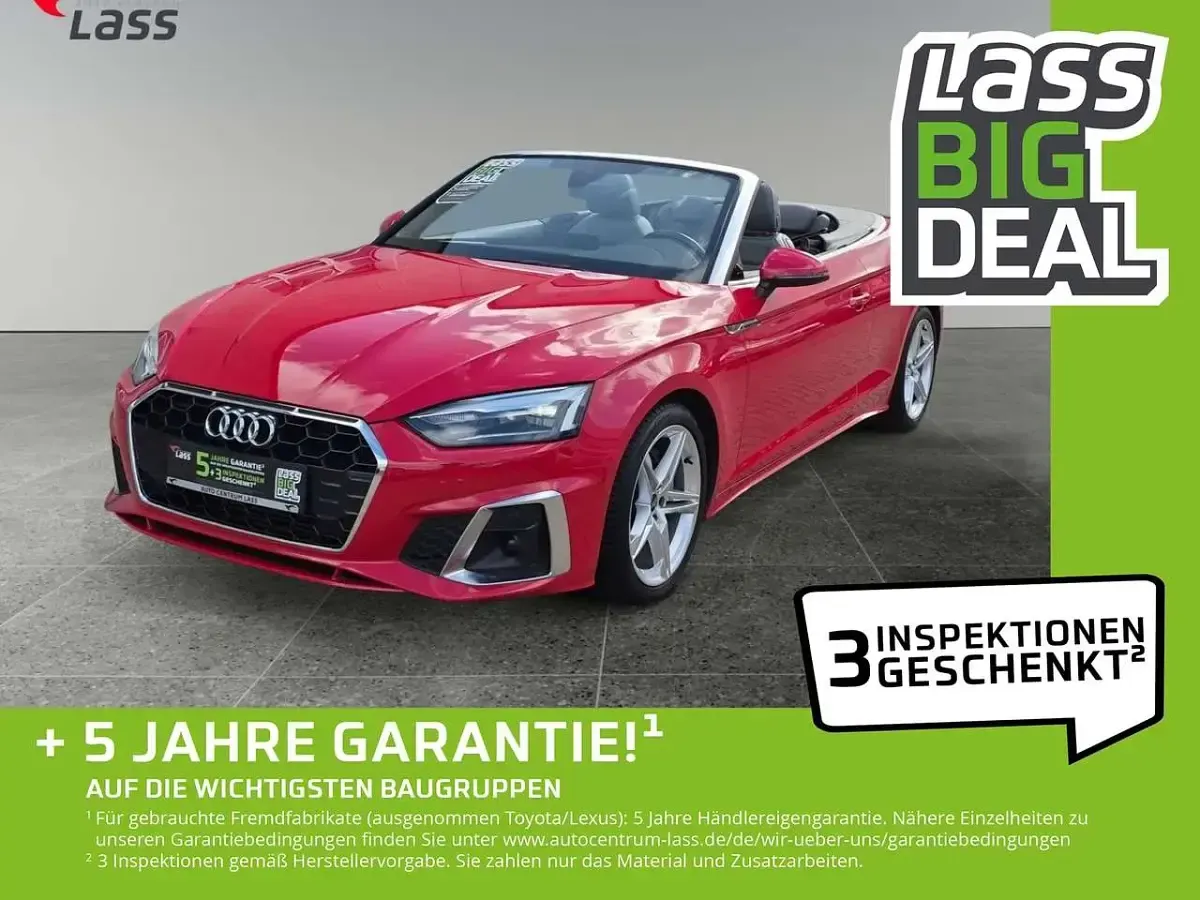Gebraucht Audi A5 Cabriolet S-Line 204 PS (150 kW) 2022 Cabrio
