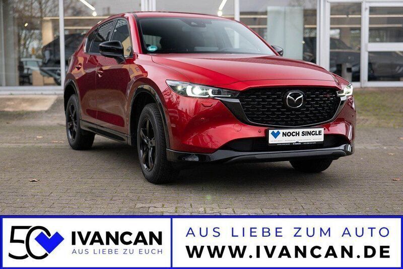 Soul red crystal Gebraucht 2023 Mazda CX-5 Homura-Line SUV | 32.950 € (Superpreis) - Bild 1/4