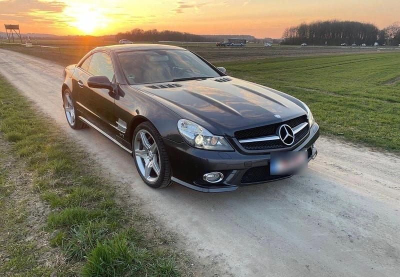 Gebraucht Mercedes SL600 517 PS (380 kW) 2010 Silber Cabrio