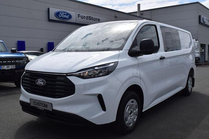 Weiß Neu 2025 Ford Transit Custom Trend Van / Kleinbus | 47.481 € (Teuer) - Bild 1/4