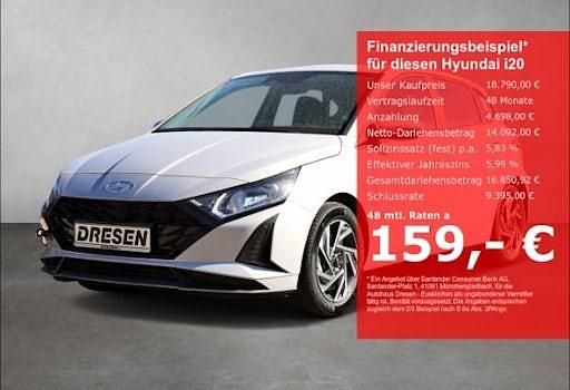 Atlas white Gebraucht 2025 Hyundai i20 Trend Kleinwagen | 18.790 € (Superpreis) - Bild 1/4