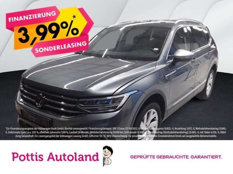 Grau Gebraucht 2024 VW Tiguan Allspace Life SUV | 37.443 € (Guter Preis) - Bild 1/2
