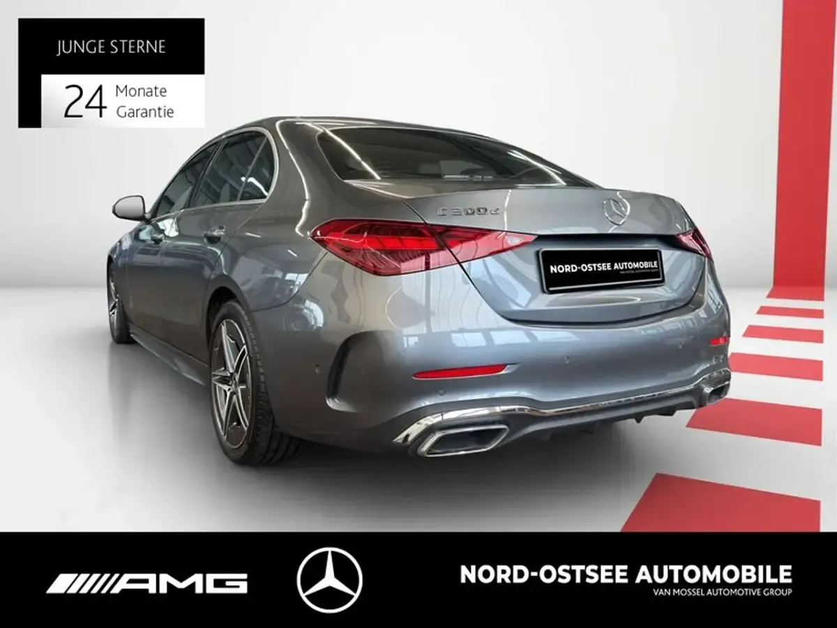 Gebraucht Mercedes C300 AMG 265 PS (194 kW) 2025 Metalliclack selenitgrau Limousine
