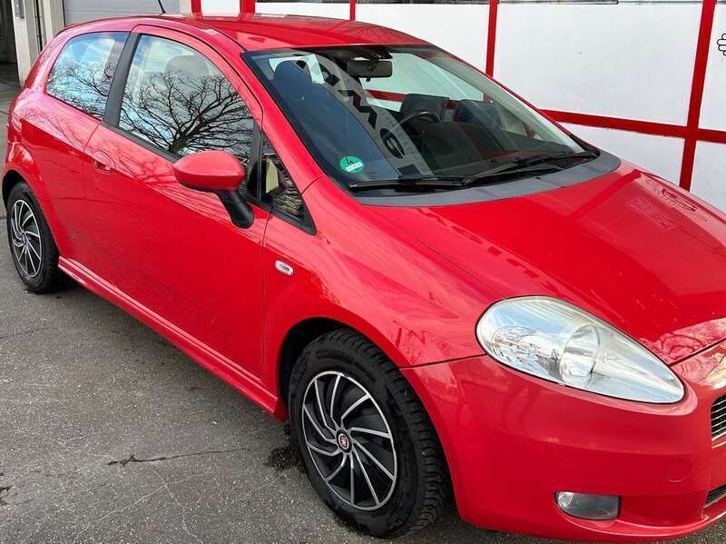 Rot Gebraucht 2007 Fiat Grande Punto Sport Kleinwagen | 1.889 € (Guter Preis) - Bild 1/4