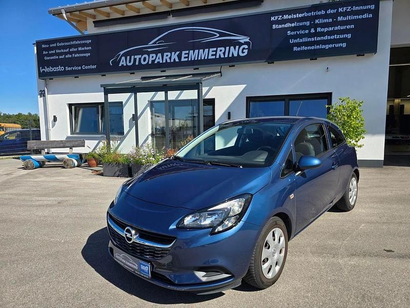 Blau Gebraucht 2016 Opel Corsa Edition Kleinwagen | 6.300 € (Fairer Preis) - Bild 1/4