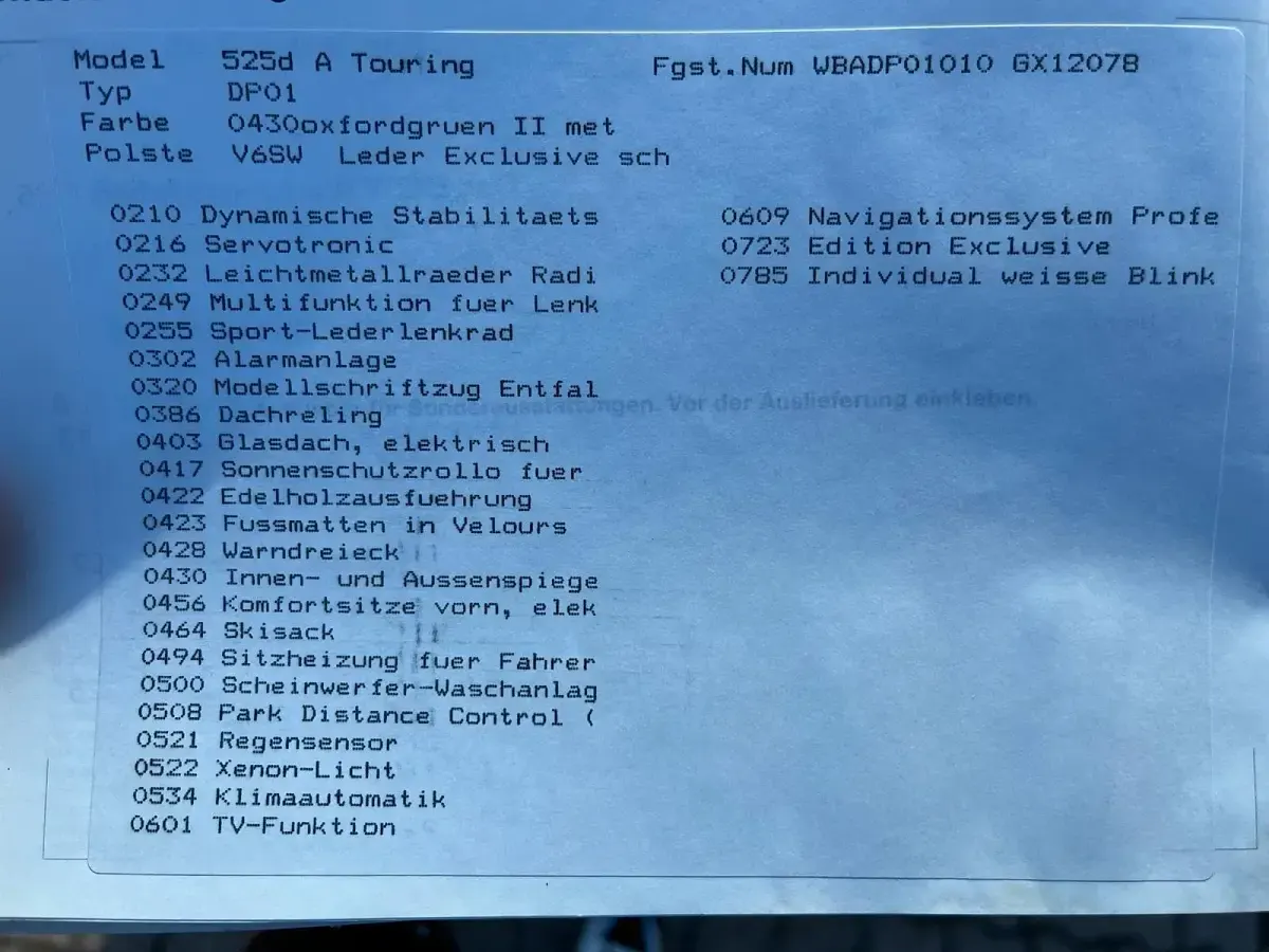 Gebraucht BMW 525 163 PS (119 kW) 2003 Grün Kombi