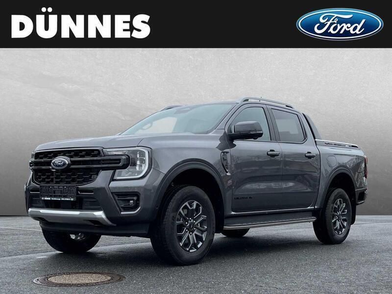 Grau (carbonized grey metallic) Neu 2025 Ford Ranger Wildtrack Abholung | 55.300 € (Guter Preis) - Bild 1/4