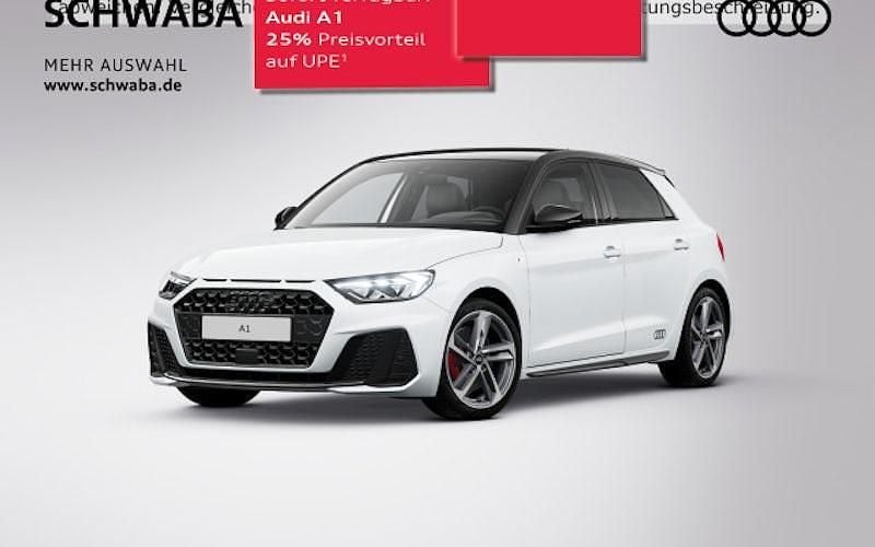 Schwarz Neu 2025 Audi A1 Sportback S-Line Kleinwagen | 32.490 € (Superpreis) - Bild 1/4