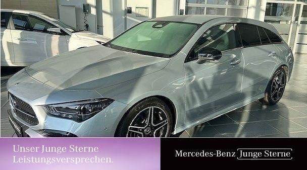 Silber Gebraucht 2024 Mercedes CLA200 Shooting Brake AMG Kombi | 34.550 € (Fairer Preis) - Bild 1/3