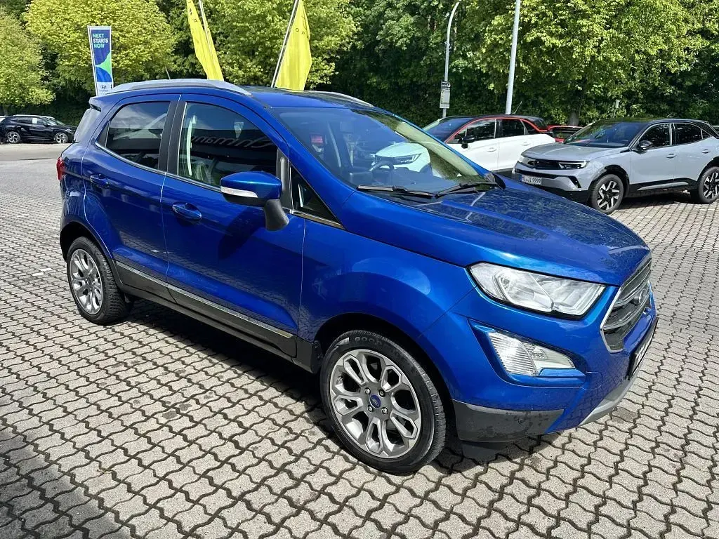 Gebraucht Ford Ecosport Titanium 125 PS (91 kW) 2019 Blau SUV