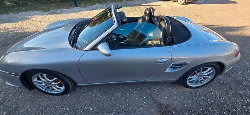 Gebraucht Porsche Boxster 228 PS (167 kW) 2003 Silber Cabrio
