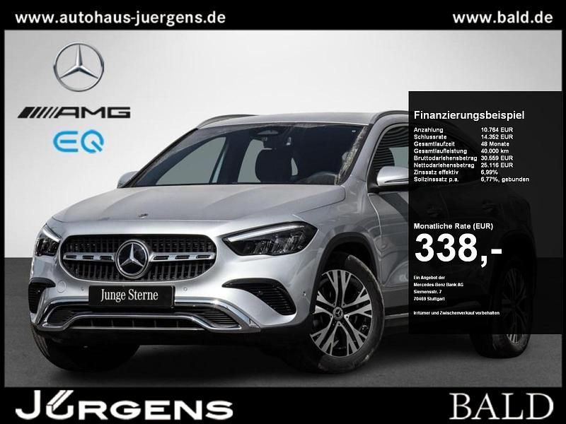 Silber metalliclack hightechsilber Gebraucht 2024 Mercedes GLA180 Progressive SUV | 35.550 € (Guter Preis) - Bild 1/4