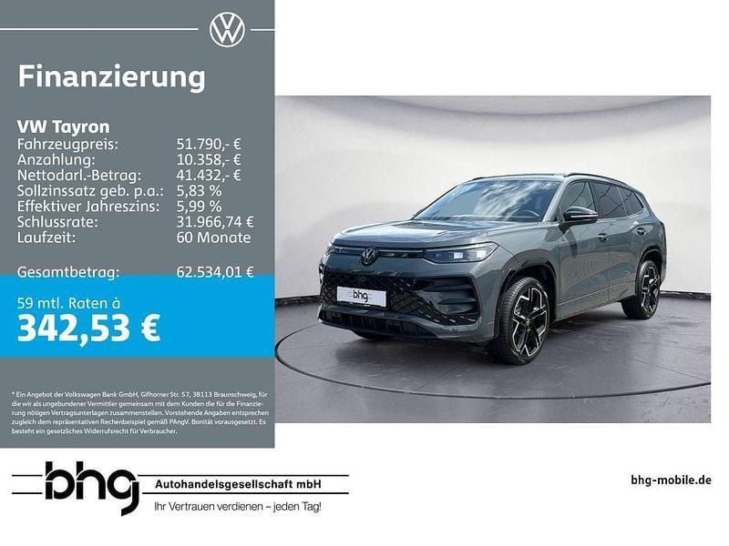 Brugt VW Tayron R-line 193 HK (141 kW) 2025 SUV