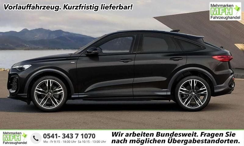 Mythosschwarz metallic Neu 2025 Audi Q5 Sportback S-Line SUV | 66.220 € (Guter Preis) - Bild 1/4