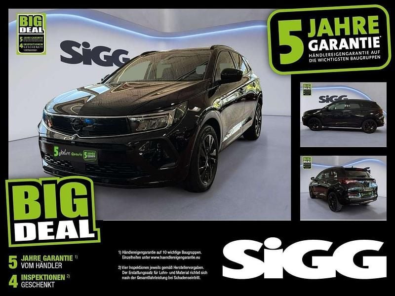 Diamant schwarz (metallic) Gebraucht 2022 Opel Grandland X GS Line SUV | 18.780 € (Guter Preis) - Bild 1/4