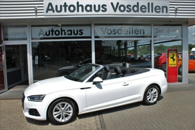 Weiß Gebraucht 2018 Audi A5 Cabriolet Cabrio | 30.900 € (Fairer Preis) - Bild 1/4